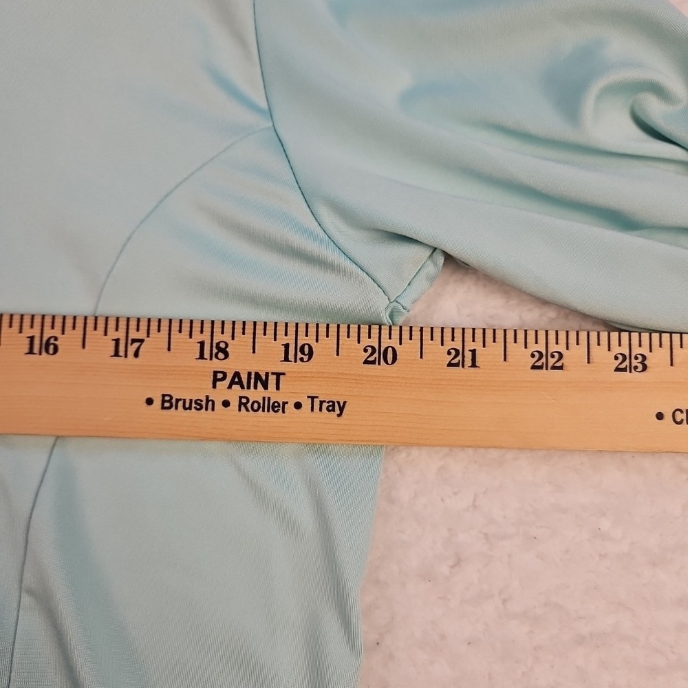 The American Outdoorsman Womens Sz XL Aqua Hoodie Sports Outdoors Hiking Stretch - Picture 6 of 9
